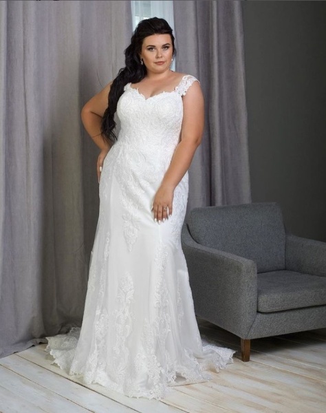 Mermaid Wedding Gown for Plus-size Online